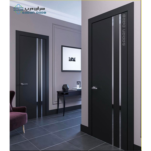    درب اتاقی لوکس استیل خور 191