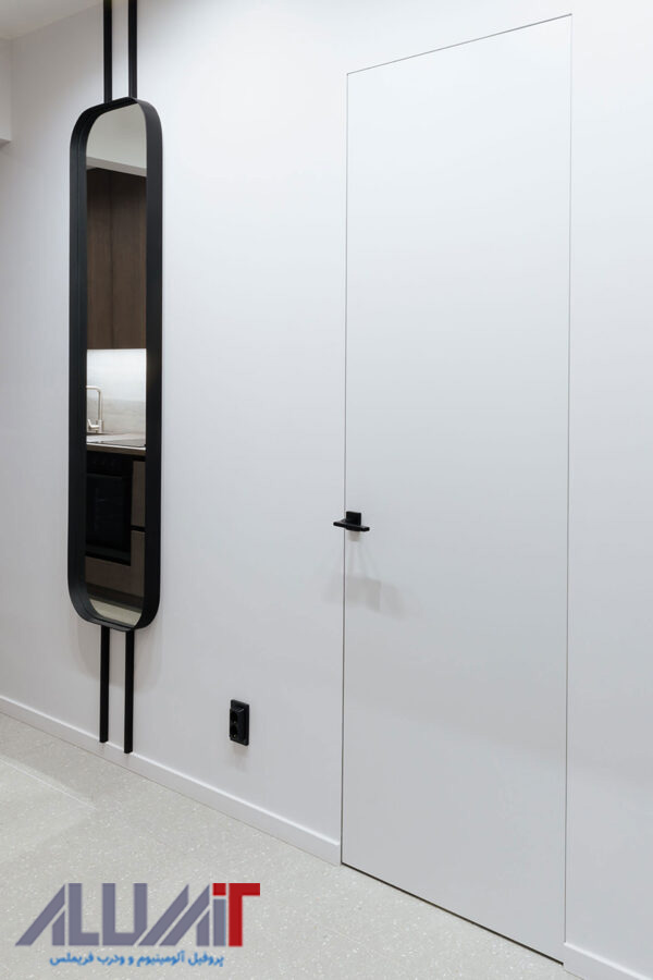    درب فریملس با چهارچوب